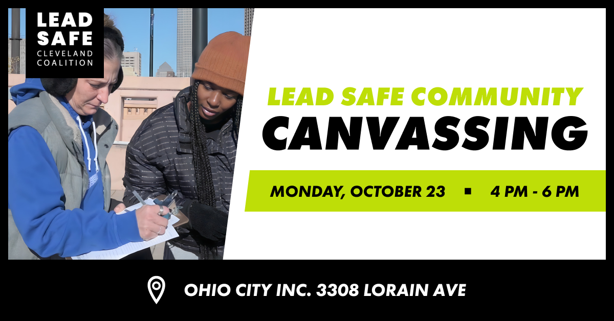 LEAD SAFE COMMUNITY CANVASSING